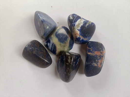 Natural Sunset Sodalite Tumblestones