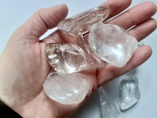 Clear Quartz Tumble Stones