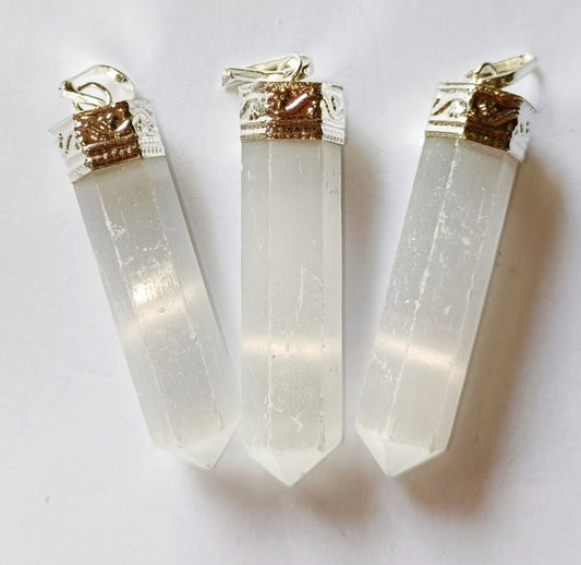 Selenite Pendant
