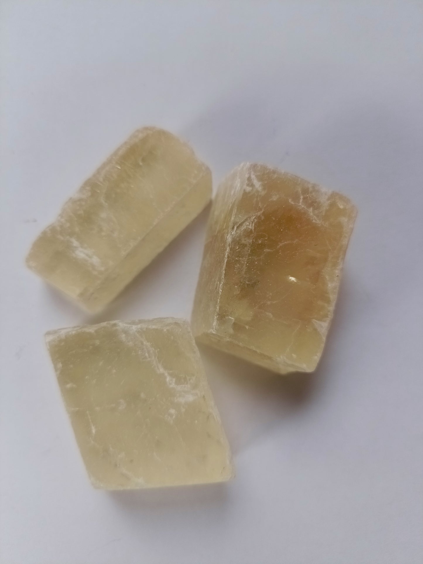 Natural Optical Clear & Honey Calcite