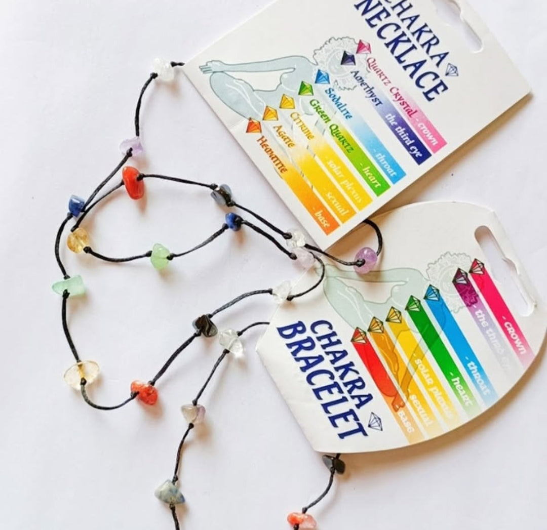 Chakra String Jewellery Set
