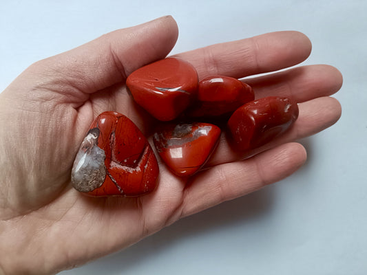 Red Jasper Tumbled Stone